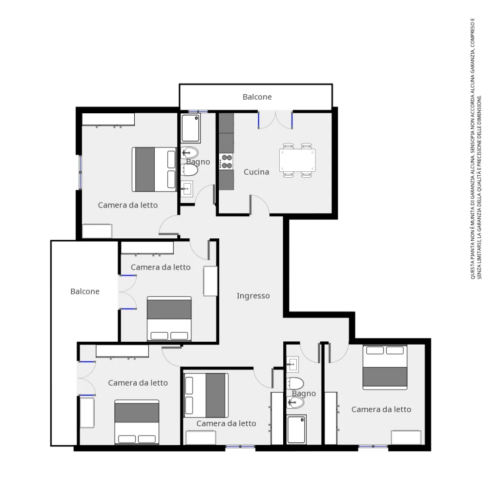 Planimetria Home suite Jose